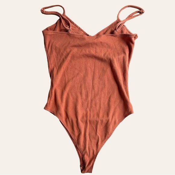 Forever 21 Burnt Orange Tank Bodysuit - Picture 5 of 5